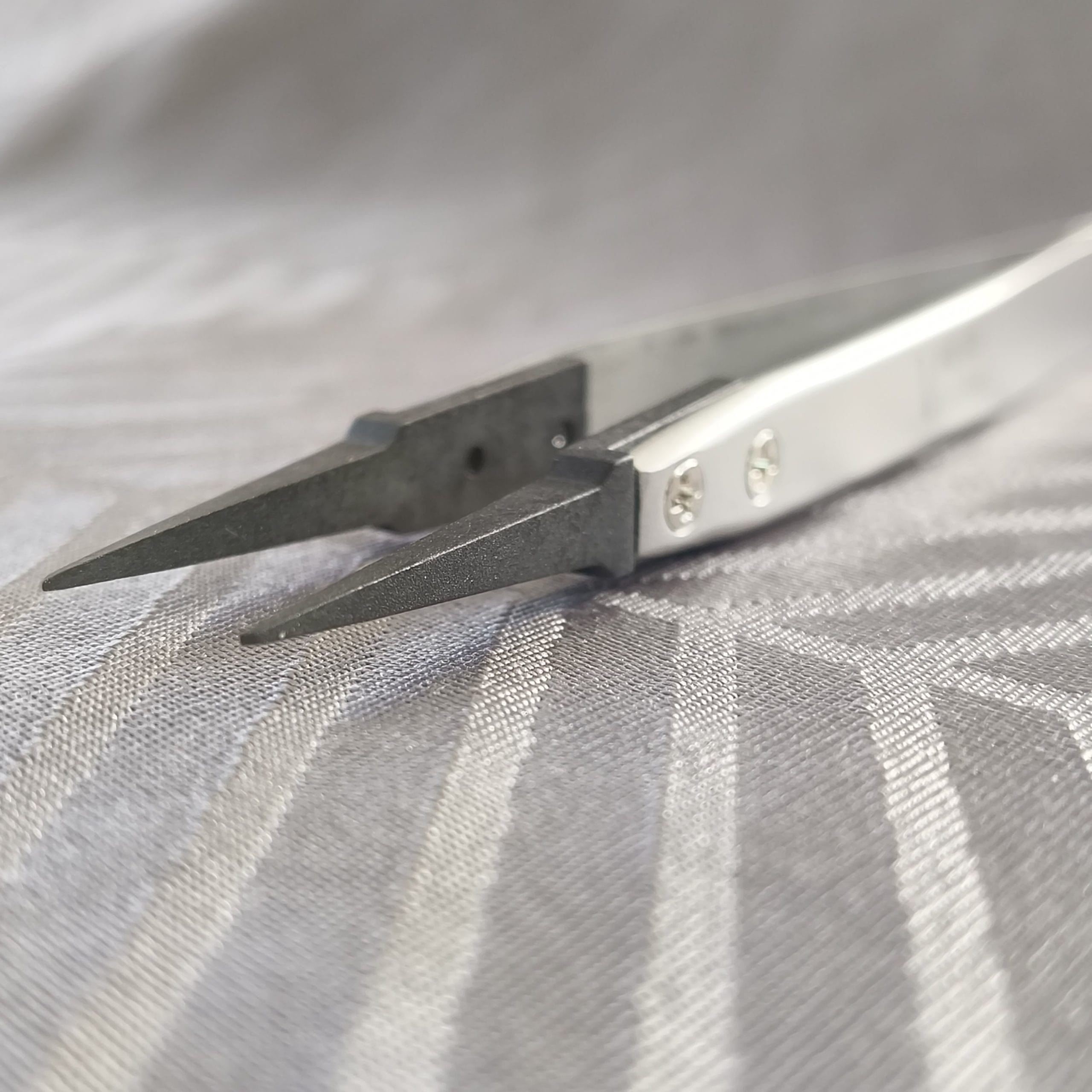 ESD pincett med utbytbar plastspets - spetsig - Image 4